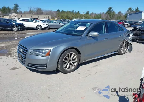 2012 Audi A8 4.2 z USA, uszkodzony, nr VIN WAUAVAFDXCN021335